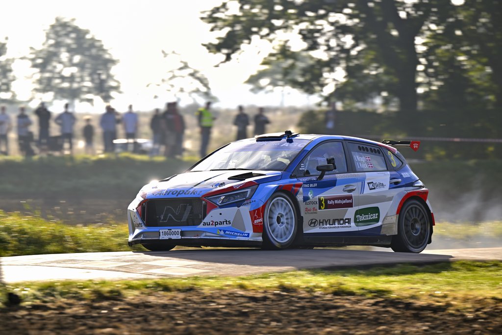 Ib Kragh og Jeannette Kvick er klar til Rally Stoholm
(Foto: Flemming Jensen)